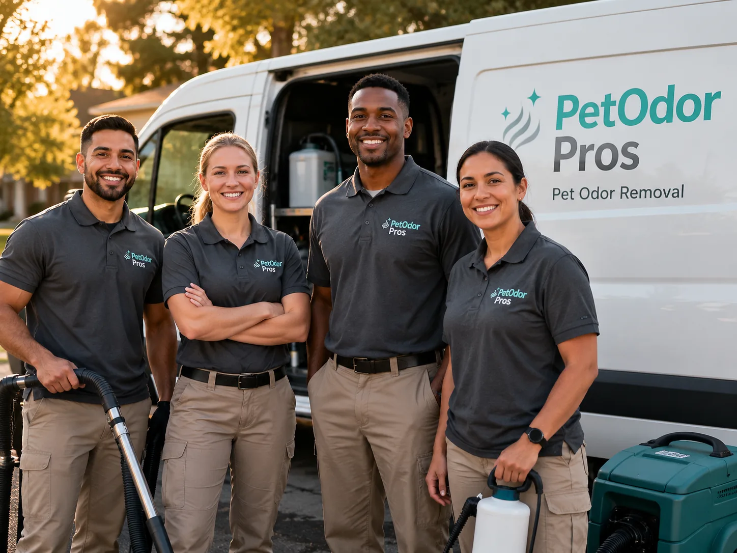 Pet Odor Removal team serving Prescott, IA